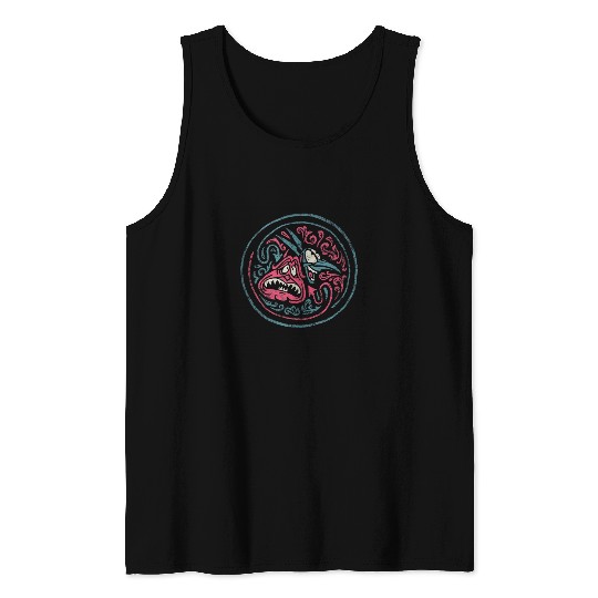 Disney Villains Hercules Pain and Panic Tank Tops