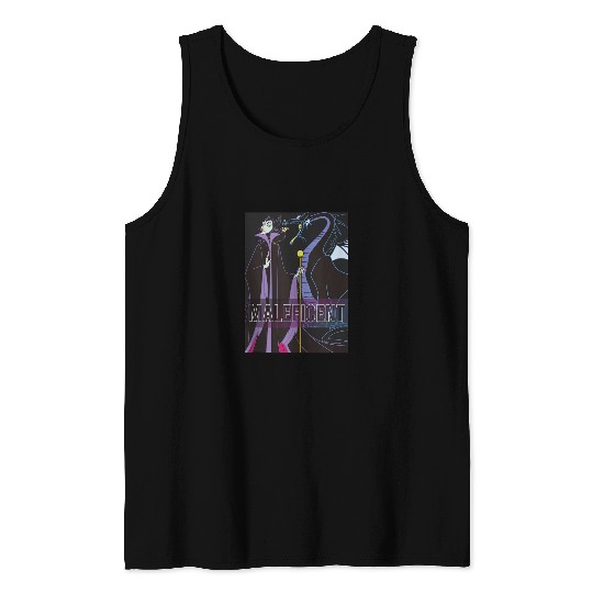 Disney Villains Classic Maleficent Panel Tank Tops