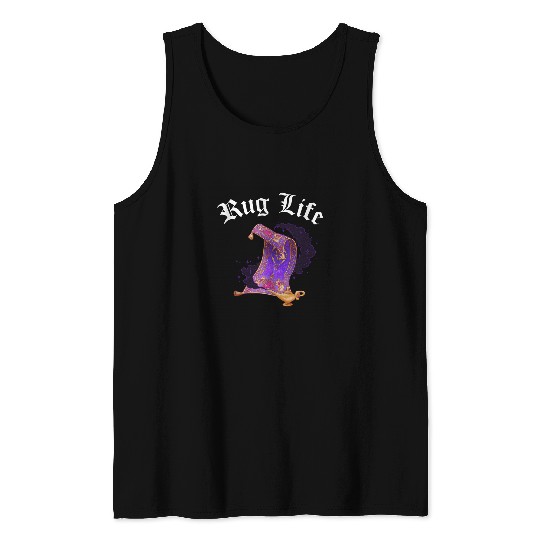 Disney Aladdin Magic Carpet Rug Life Portrait Tank Tops