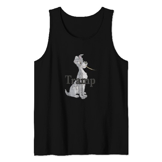 Disneyss Lady And The Tramp Spaghetti Tramp Couples Tank Tops