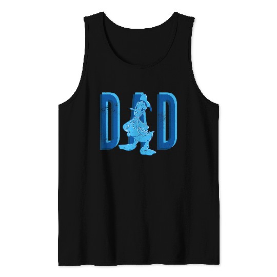 Disneyss Donald Duck Dad Tank Tops