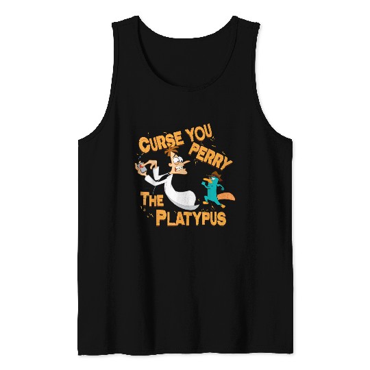 Disneyss Phineas And Ferb Curse You Tank Tops