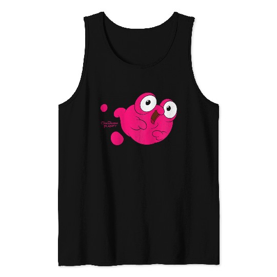 Disneyss Treasure Planet Morph Pink Blob Tank Tops