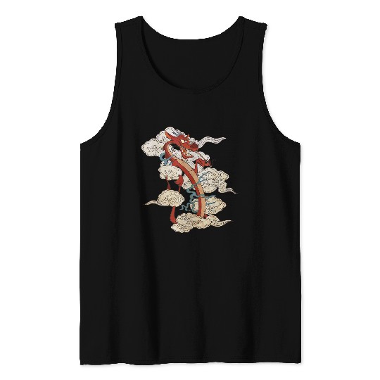 Disneyss Mushu Vintages Retro Funny Tank Tops