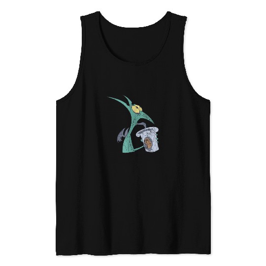 Disney Hercules I Am Panic Distressed Big Chest Tank Tops