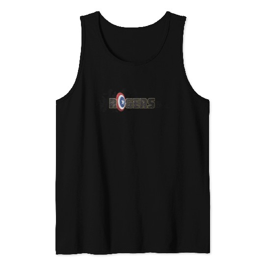 Marvels Hawkeye Disneyss Plus Rogers The Musical Silhouette Tank Tops