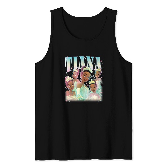Disney The Princess And The Frog Beautiful Tiana Portraits Tank Tops