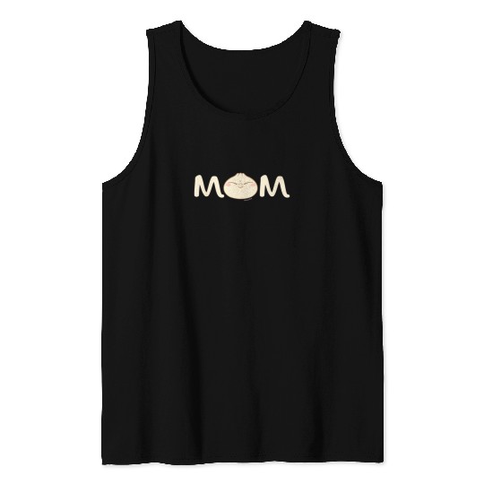 Disney and Pixars Bao Dumpling Mom Tank Tops