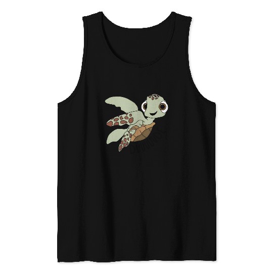 Disney Pixar Finding Nemo Squirt Dude Tank Tops, Finding Nemo Tank Tops