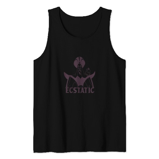 Disney Aladdin Jafar Lago Ecstatic Look Graphic Tank Tops