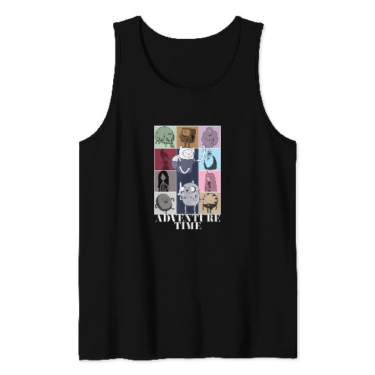 Adventure Time Eras Tour Poster (White Print) 995 Tank Tops