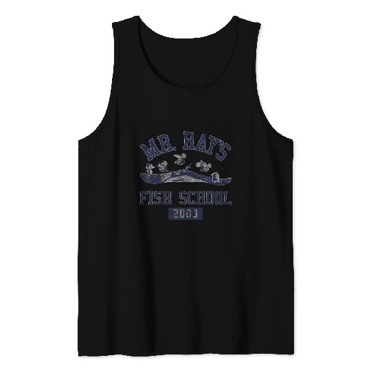 Disney Pixars Finding Nemo Mr. Rays Fish School 2003 Tank Tops
