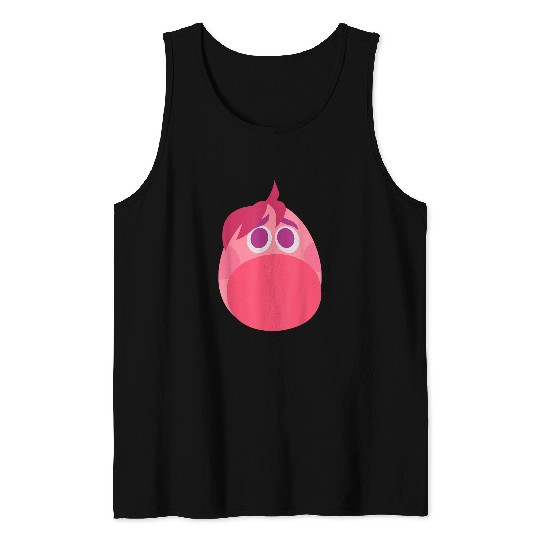 Disneyss Pixars Inside Out 2 Embarrassment Big Head Logo Tank Tops