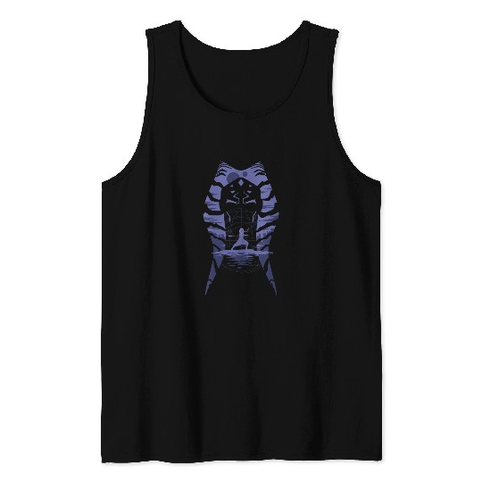 Star Warss Ahsoka Tano Alien Worlds Disneyss+ Tank Tops