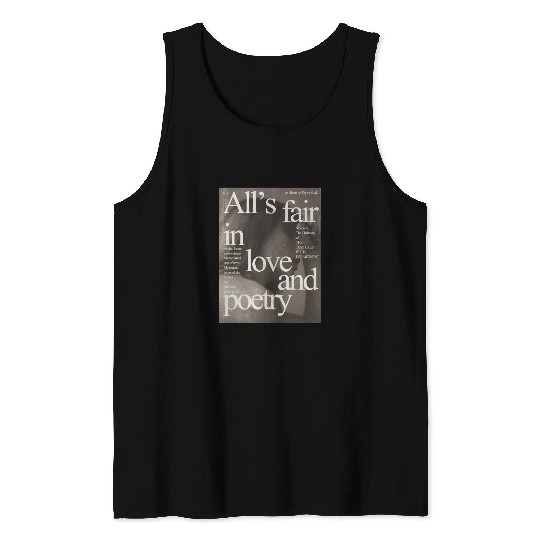 TTPD Love and Poetry Tayl0r Swift ) Tank Tops