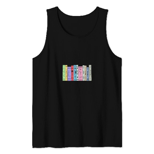 Tayl0r Swift Album Books Tank Tops