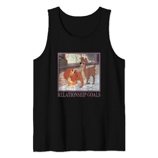Disneyss Lady And The Tramp Relationship Goals Tank Tops