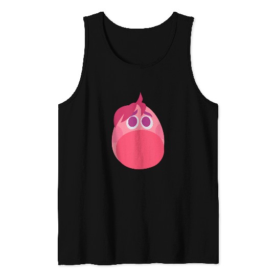 Disneyss Pixars Inside Out 2 Embarrassment Big Head Logo Tank Tops