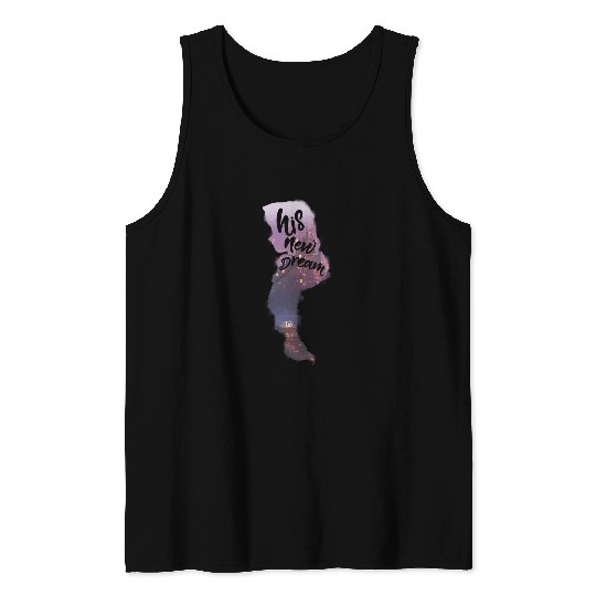 Disney Tangled Rapunzel His New Dream Graphic Tank Tops