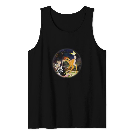 Disney Bambi Circle Tank Tops