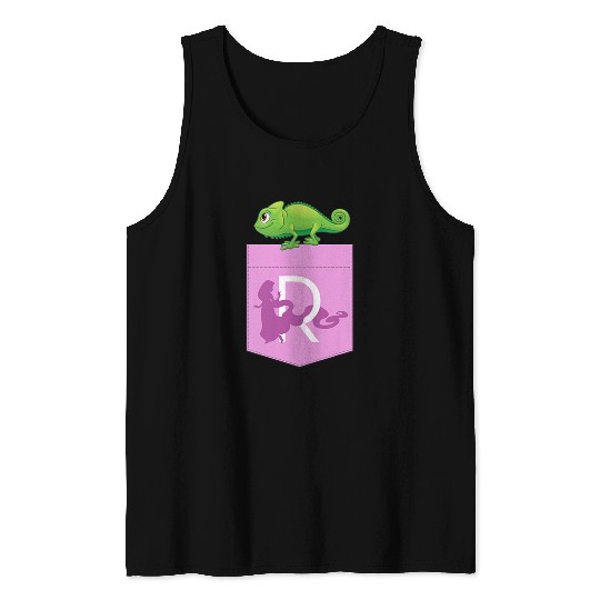 Disneyss Princess Rapunzel And Pascal Tank Tops