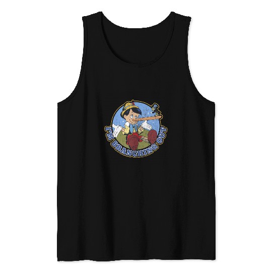 Disney Pinocchio Jiminy Cricket Branching Out Tank Tops