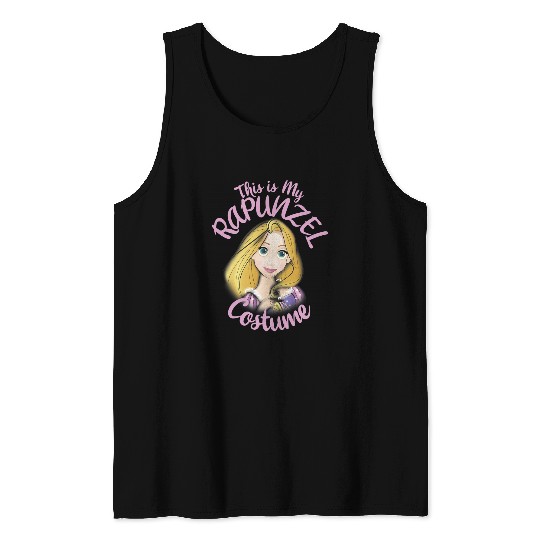 Disney Tangled Rapunzel This Is My Costume Halloween Tank Tops