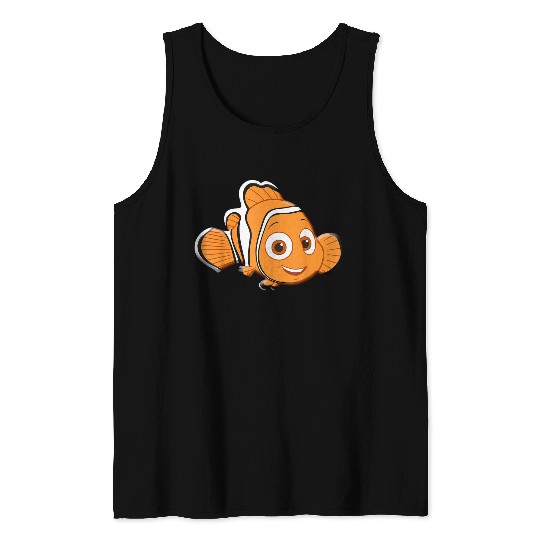 Disneyss Finding Dory Nemo Character Portrait Graphic Tank Tops