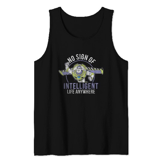 Disneyss Pixars Toy Story Buzz Lightyear Intelligent Life Tank Tops