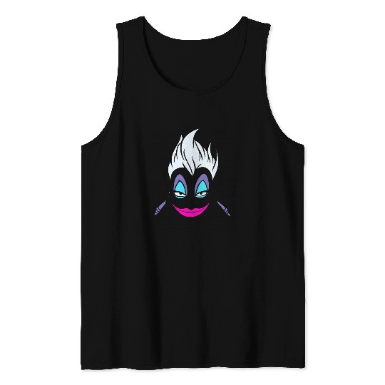 Disney Villains Ursula Big Face Tank Tops