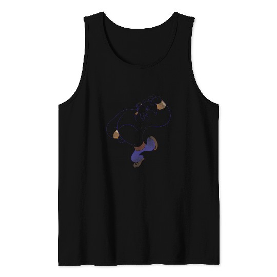Disney Aladdin Genie Dancing Pose Tank Tops