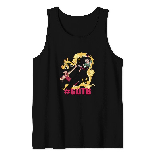 Disney Wreck It Ralph 2 Comfy Princess Mulan #GDTB Tank Tops
