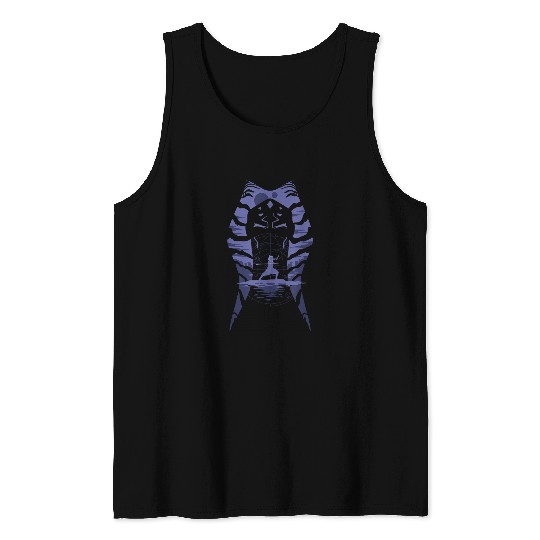 Star Warss Ahsoka Tano Alien Worlds Disneyss+ Tank Tops
