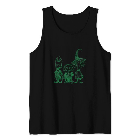 Disney The Nightmare Before Christmas Boogie’s Trio 2-Sided Tank Tops
