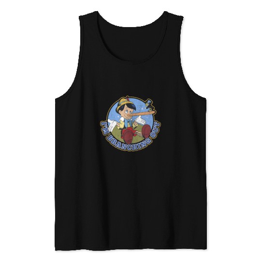 Disney Pinocchio Jiminy Cricket Branching Out Tank Tops