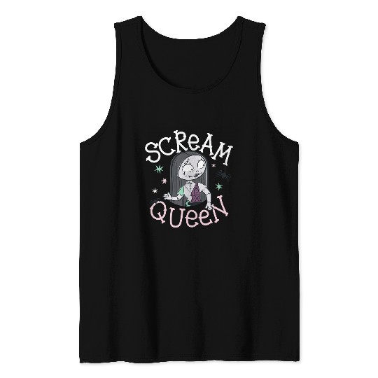 Disney The Nightmare Before Christmas Halloween Scream Queen Tank Tops