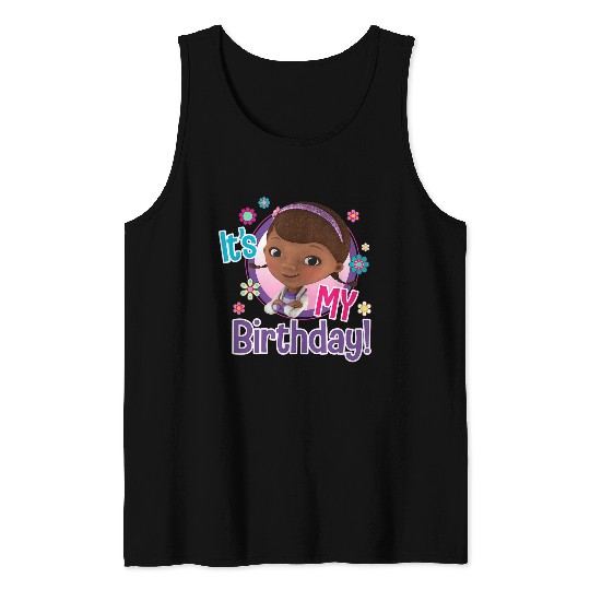 Disneyss Junior Doc Its My Birthday Tank Tops