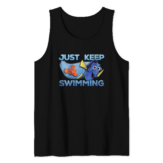 Disneyss Pixars Finding Dory Just Swimming With Nemo Tank Tops