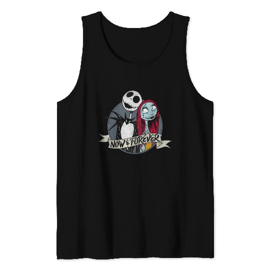 Disneyss Nightmare Jack Sally Now And Forever Tank Tops