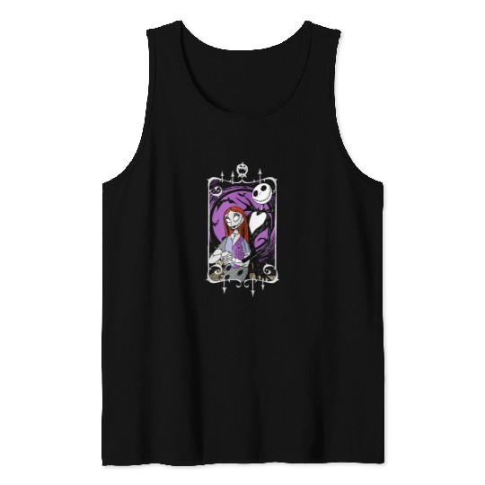 Disneyss Nightmare Before Christmas Jack And Sally Tank Tops