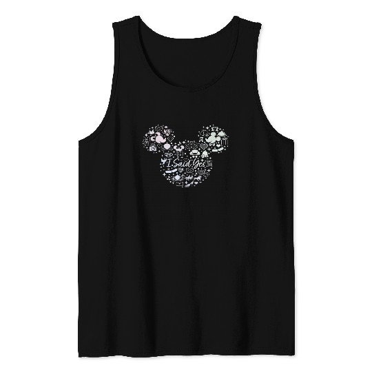 Disney I Said Yes Engagement Proposal Mickey Hea Tank Tops