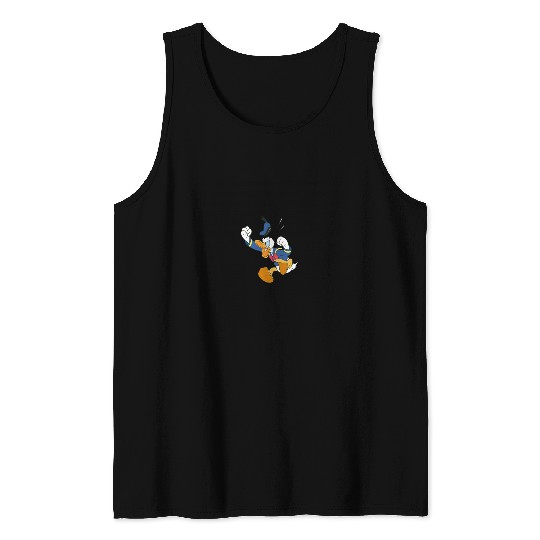 Disneyss Donald Duck Fit Of Anger Tank Tops