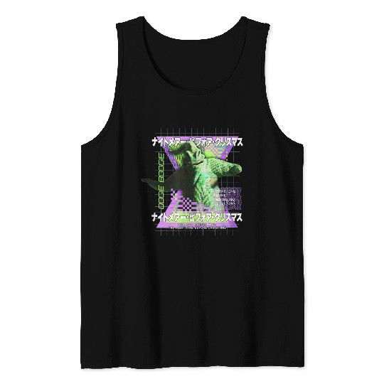 Disneyss The Nightmare Before Christmas Oogie Boogie Kanji Tank Tops