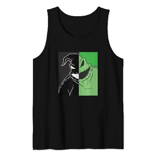 Disneyss The Nightmare Before Christmas Oogie Boogie Split Tank Tops