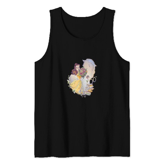 Disney 100 Platinum Princess Collection Belle D1 Tank Tops