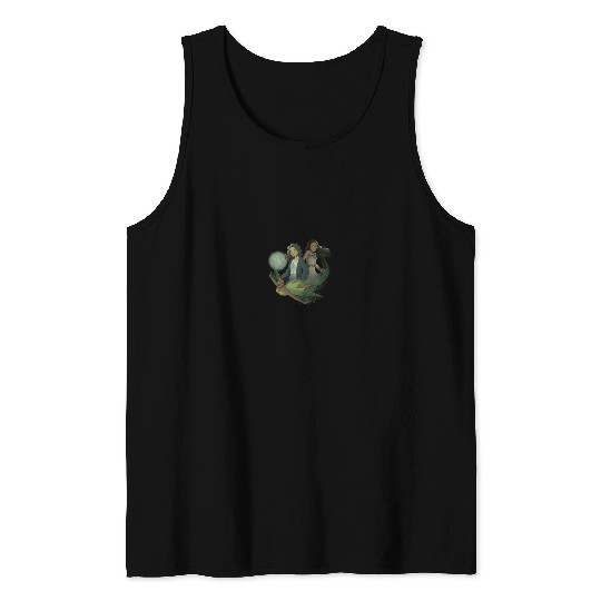 Disneyss Peter Pan Wendy Tiger Lily Tinker Bell Portrait Tank Tops