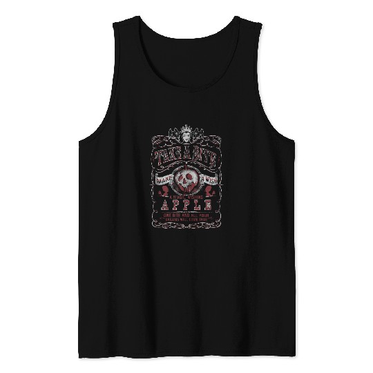 Disney Snow White Evil Queen Take A Bite Make A Wish Tank Tops