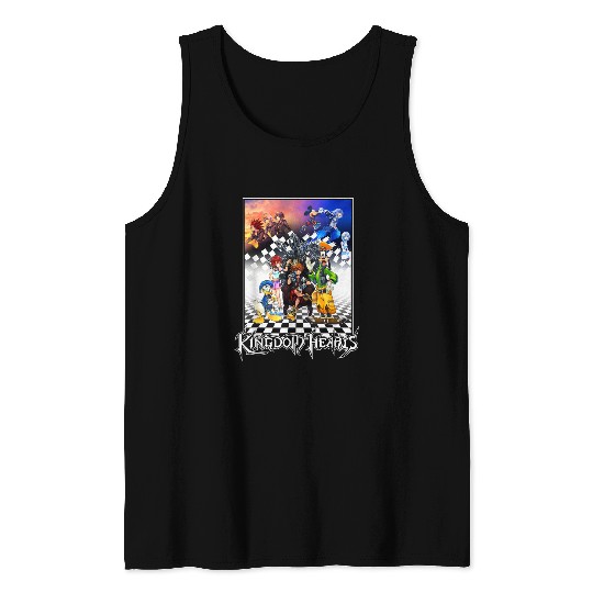Disneyss Kingdom Hearts Throne Tank Tops