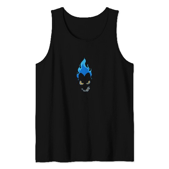 Disney Villains Hades Big Face Tank Tops