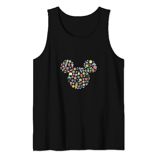 Disney Mickey Mouse Icon Summer Fun Tank Tops